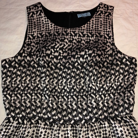 Cynthia Rowley fit & flare cocktail dress - Picture 4 of 8